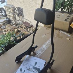  (3 for 1 ) **Harley Davidson Sassy bar + Original Harley Davidson Seat + Helmet**