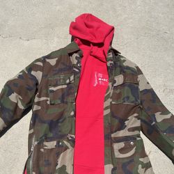 FOG JACKET AND HOODIE BUNDLE