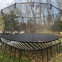 Spring Free Trampoline 13’x13’