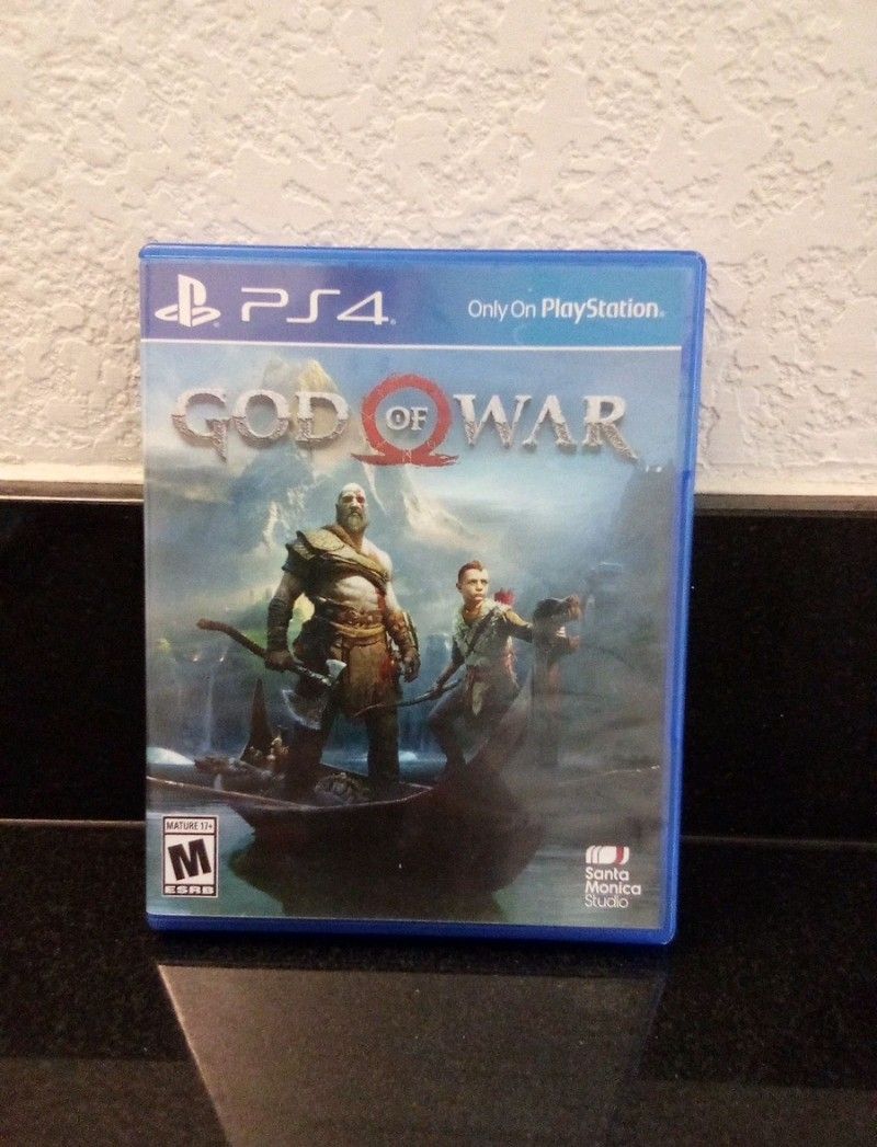 God of War (Sony PlayStation 4, PS4 2018) Complete CIB - Very Good