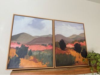 Threshold Landscape  Canvas Paintings