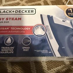 Black and decker iron new in box