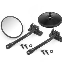 Rugged Ridge Quick Release Mirror Kit  for 97-18 Jeep Wrangler TJ & JK  