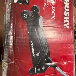 Husky  Floor Jack  New In Box 3 Tons $119