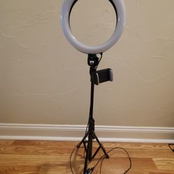 Ring Light With Phone Holder