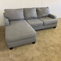 Gray 2-Piece Sectional