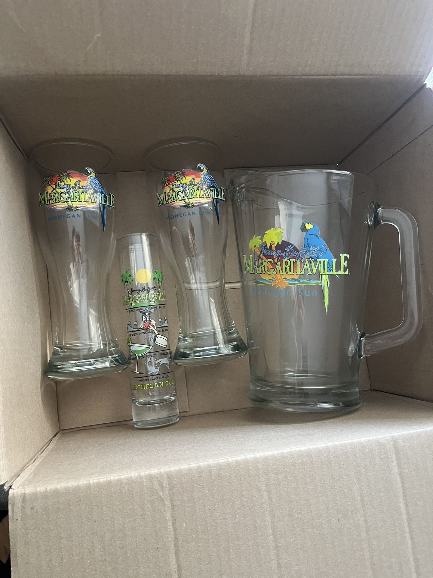 Jimmy Buffett’s Margaritaville Mohegan Sun Glassware