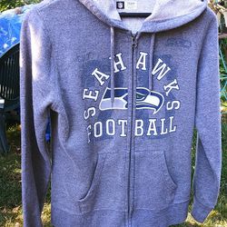 Seahawks Hoodie Zip Up Jacket Women's Size S