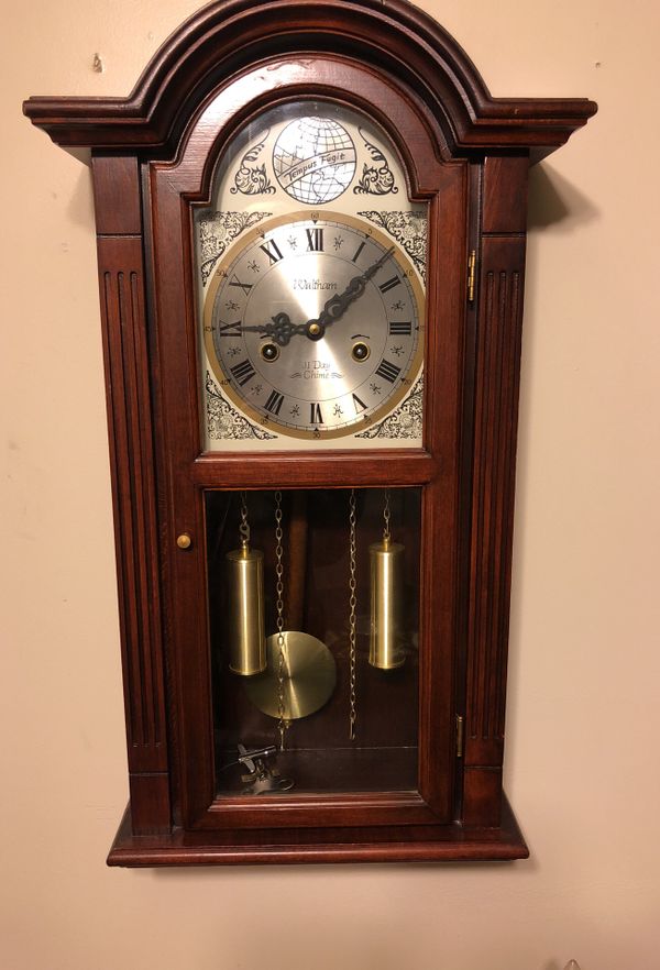 Waltham wall clock 31 day chime for Sale in Harrison, OH OfferUp