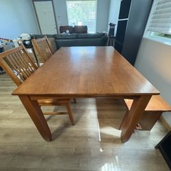 Dining Table And Chairs/bench