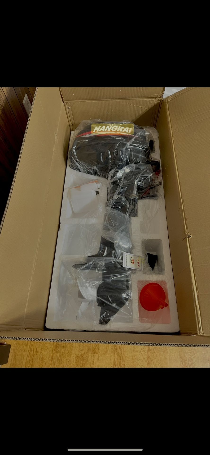 6HP Hangkai Outboard Motor β 2-Stroke, Runs Great!
