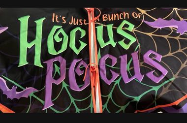 Halloween Hocus Pocus tree skirt