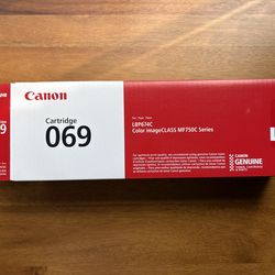 Genuine Yellow Canon 069 Toner Cartridge