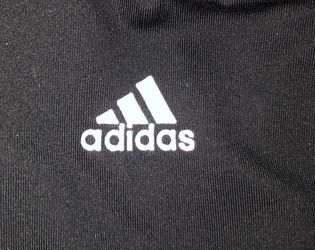 Adidas size small black and white sports bra