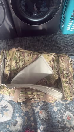 Military suitcase for traveling