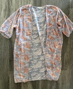 Sheer kimono