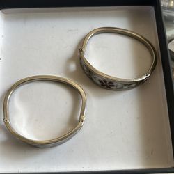 925 silver bracelets 25$each or both for 40$