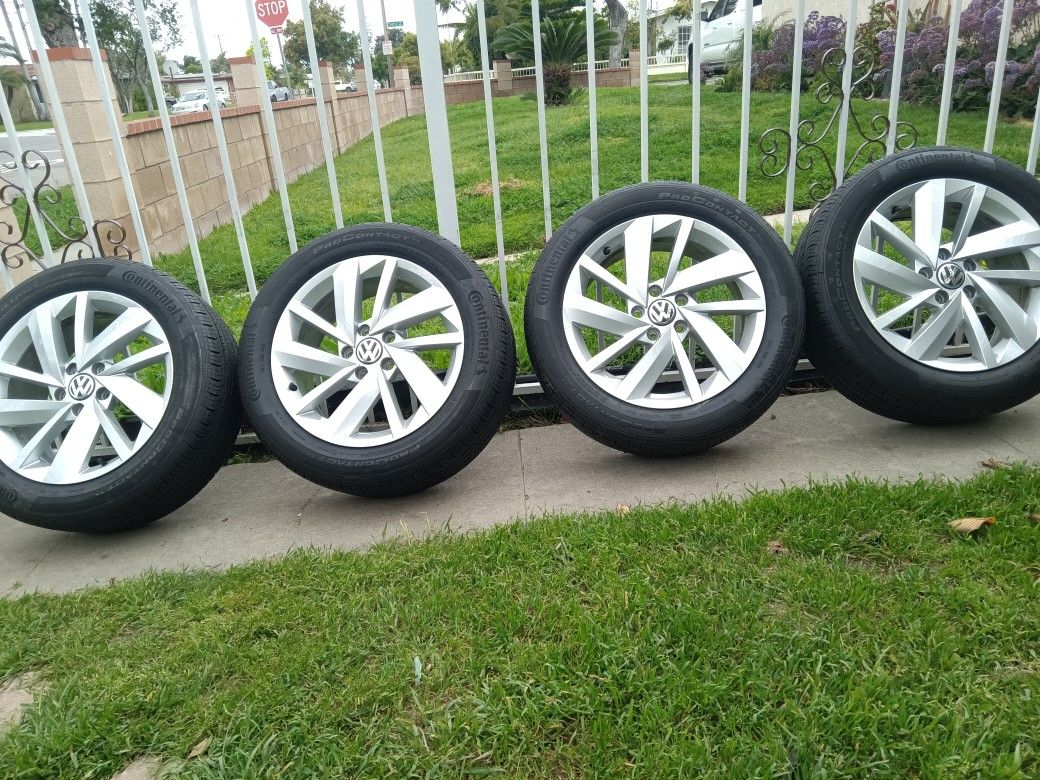 17" VWS 17" OEM Wheels And Tires
