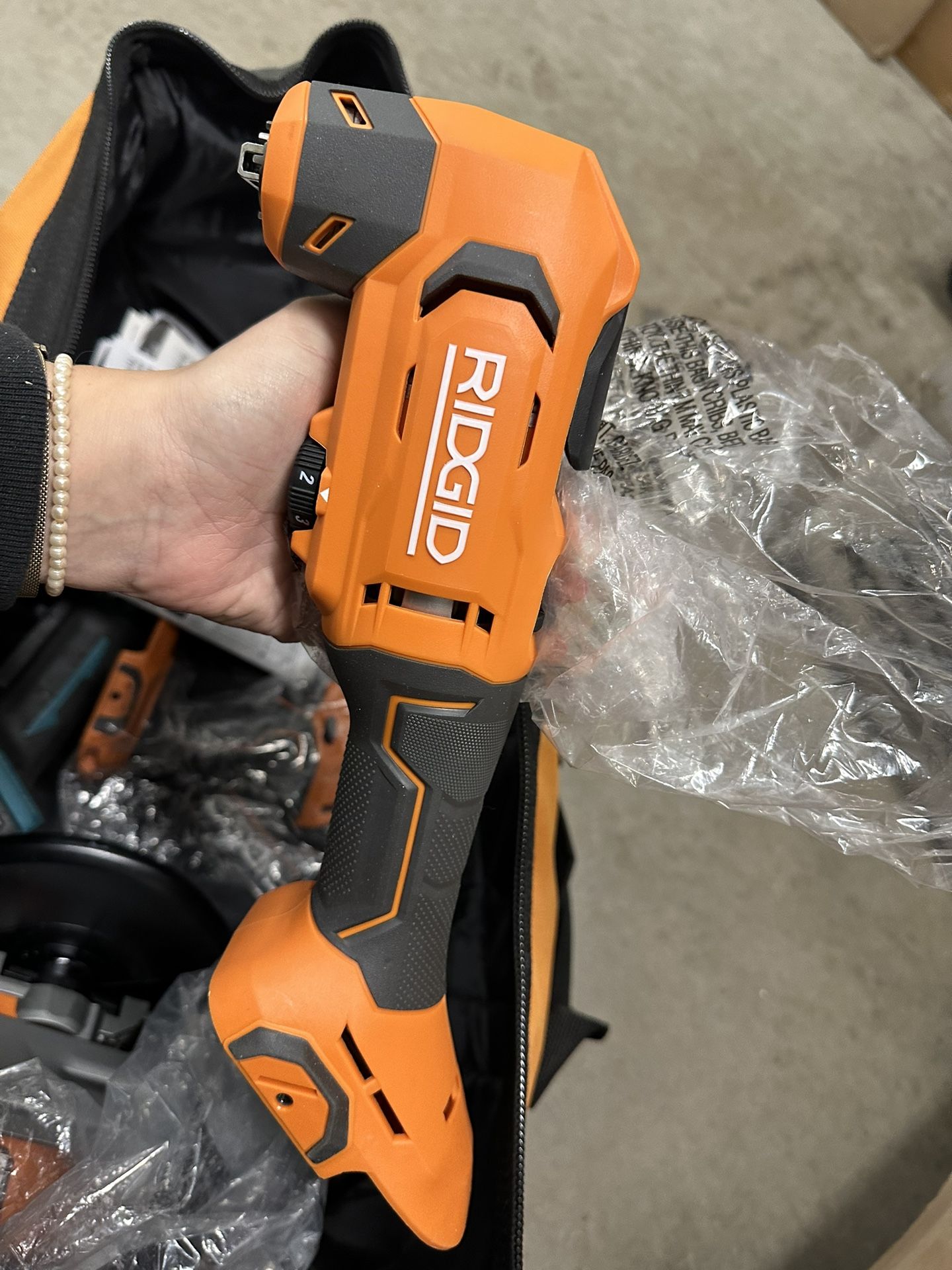 Ridgid Oscillating Tool Ridgid Octane Jobmax Ridgid 18V Cordless