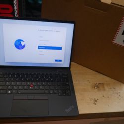 Lenovo ThinkPad X13s Gen 1 (12” Intel) Laptop black used model # 21bys03y00 . used. factory reset was done. 