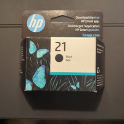 Brand New Unopened HP Black Ink Cartridge 21