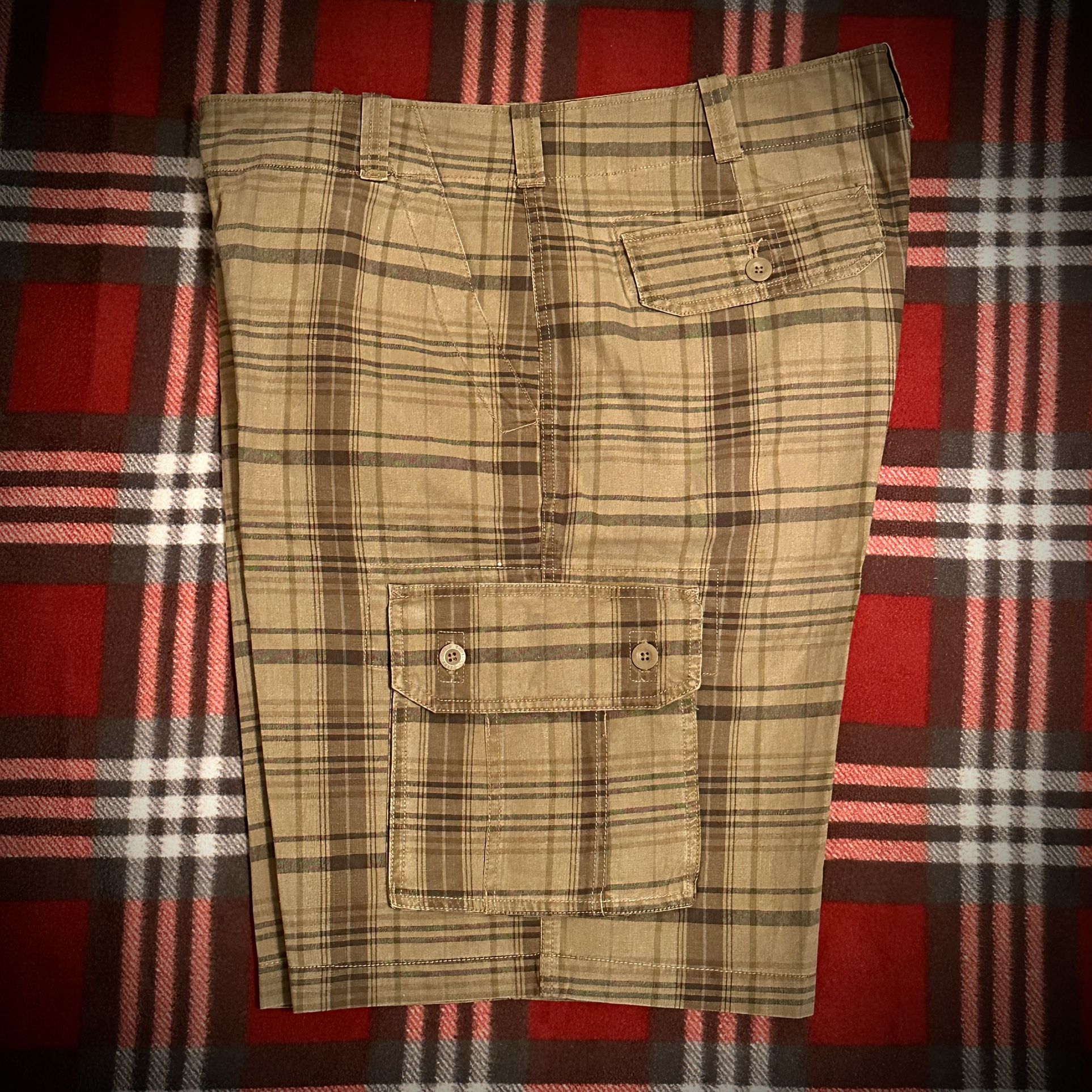 (#181) Men’s Perry Ellis Cottons Cargo Shorts 