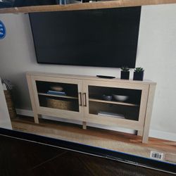 Glass Door TV Stand for TVs