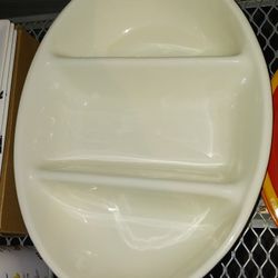 Vintage Mikasa 3 Section Bake Dish