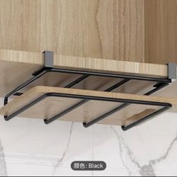 Kitchen hook rack, cutting board cover rack