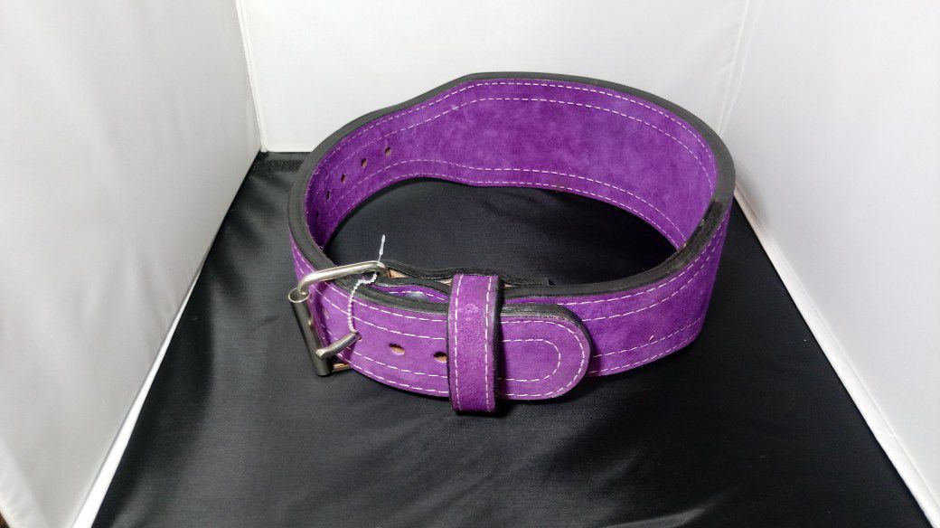 New Purple weight lifting belt
