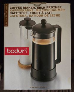 Bodum French Press Coffee Maker and Milk Frother Set