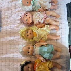 Vintage strawberry Shortcake blow Kiss Dolls