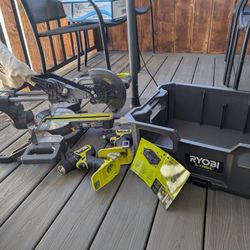 Ryobi Tools And Box 