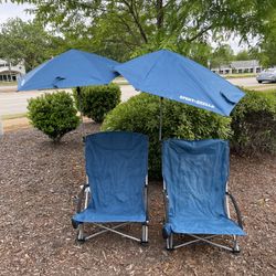 2 or 4 Folding Beach Chairs