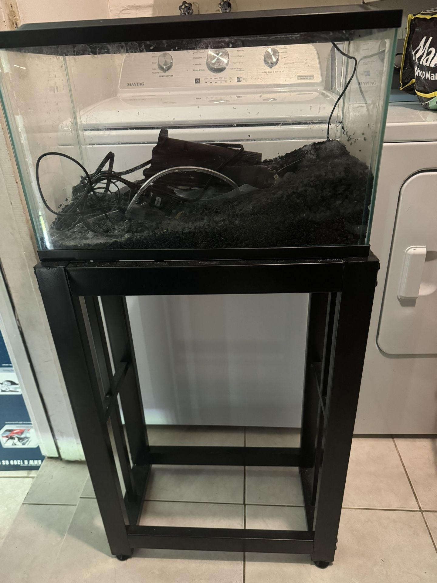 2 Fish Tanks Pumps Filters Lights And Extras!