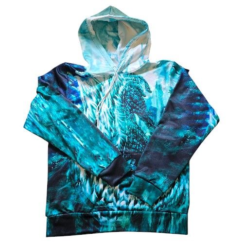 Godzilla Hoodie Men’s Size Medium Never Worn