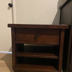Pottery Barn Nightstand X2 And Matching Dresser