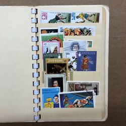 [ Details below ] Vintage Stamp Collection