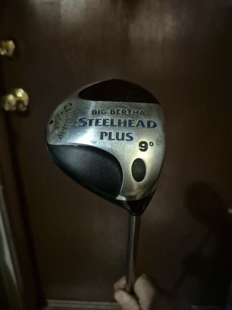 Callaway Big Bertha Steelhead Plus 9° Driver