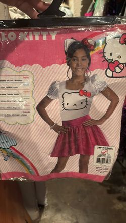 Girls Hello Kitty Costume