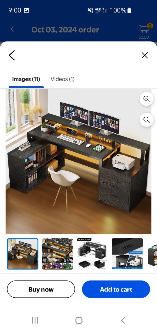 LShaped DESK