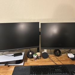 Acer XF270H Dual Monitors And Mount Stand