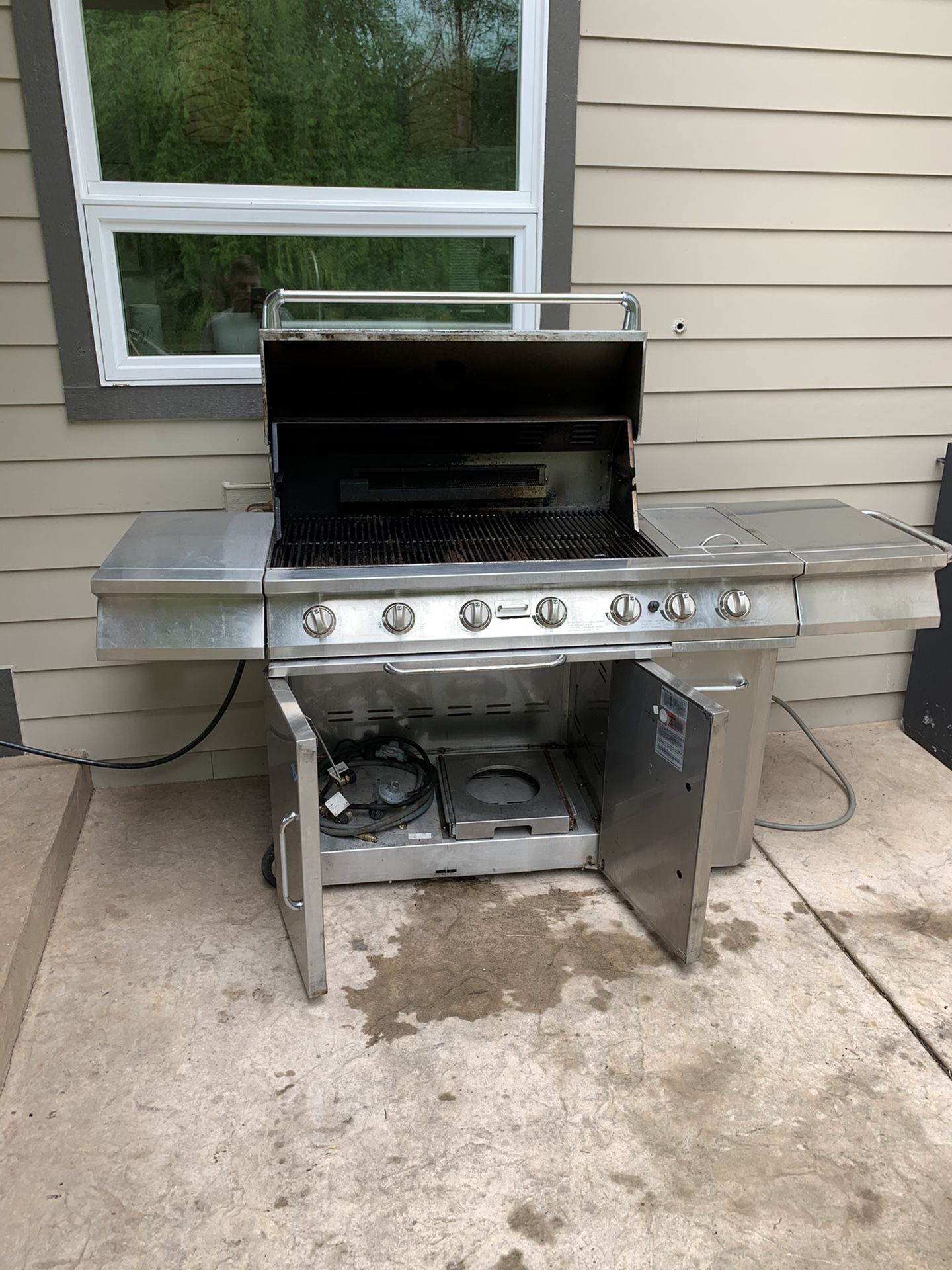 Jennair BBQ Grill, all stainless steel for Sale in Federal Way, WA