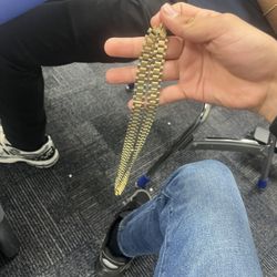 10kt Gold Rolex Chain