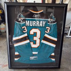 Douglas Murray Game Worn Signed Jersey.