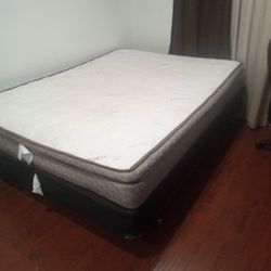 Queen Size Bed With Box And Frame
