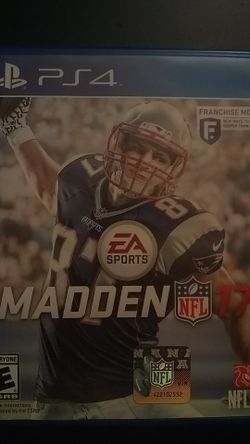 Ps4 Madden 17 video game