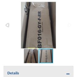 Lot # A0072: Rolanstar full size bed frame with charging station