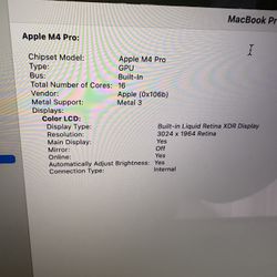 MacBook Pro M4
