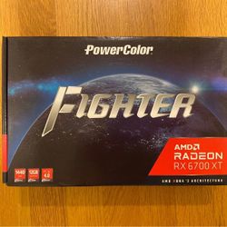 AMD Powercolor Radeon RX 6700XT GPU